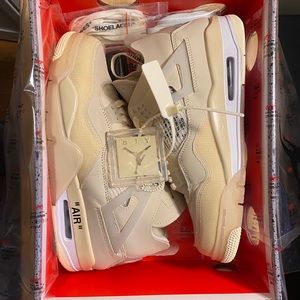 Jordan 4 Retro Off-White Sail (W) - Samples
